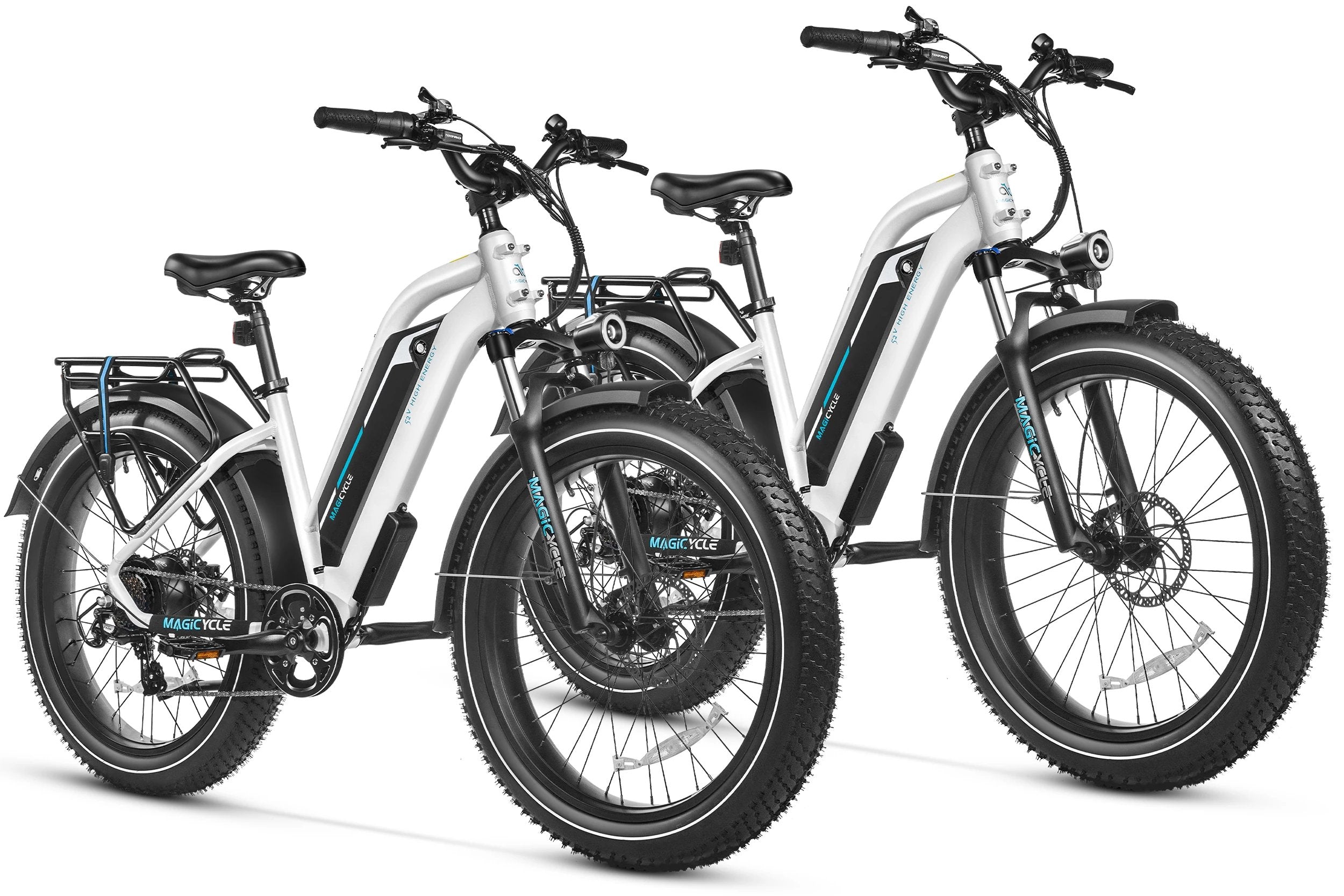 Bundle Sale - Magicycle Cruiser Pro Mid Step-Thru Fat Tire E-Bike